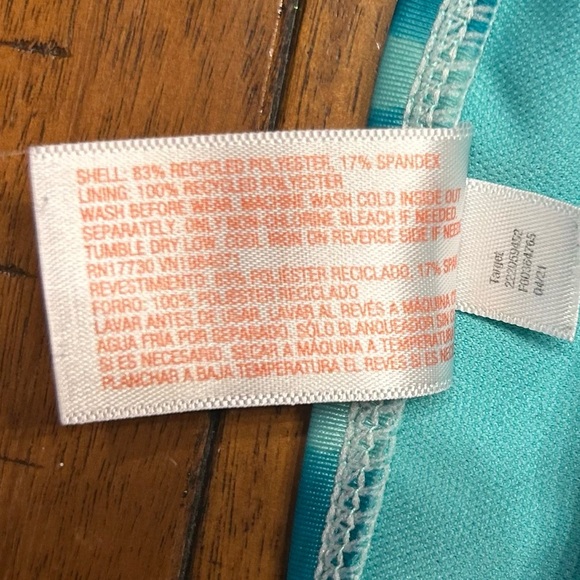 Cat & Jack Girl’s Watermelon 2-Piece Swimsuit, Sz L (10/12), Pink, Green Bikini - Picture 9 of 9